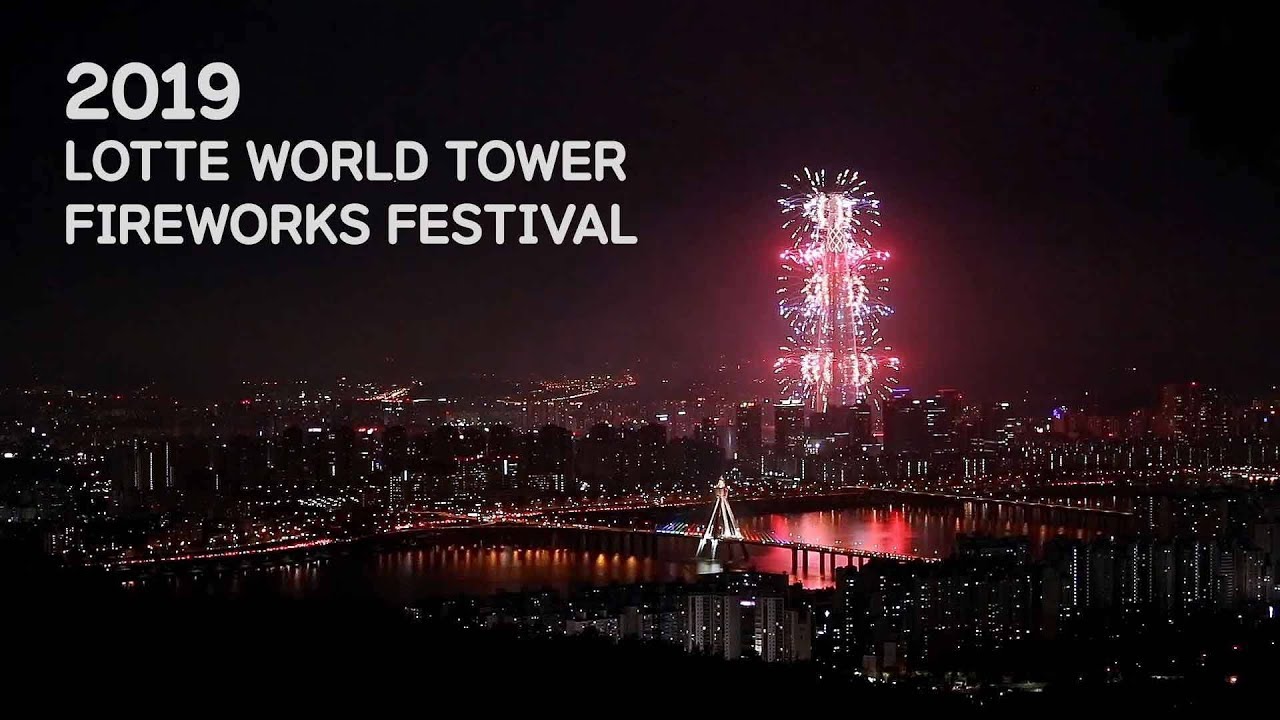 2019 LOTTE WORLD TOWER FIREWORKS FESTIVAL