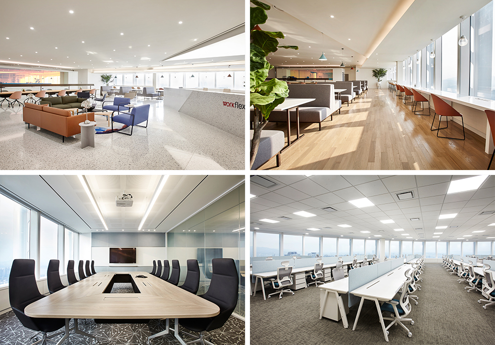 30F WORKFLEX World Tower The highest height serviced office in Korea