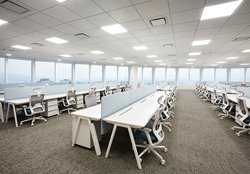 30F WORKFLEX World Tower The highest height serviced office in Korea